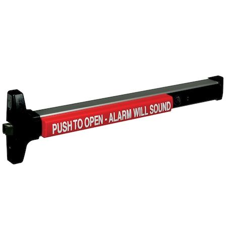 Detex Alarmed Panic Device, Cylinder Dogging (LC), 48", US28 V40 EB CD 628 99 48